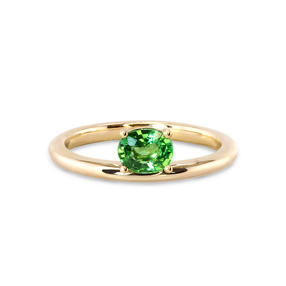 Zuri Green Tsavorite Ring - Main Image